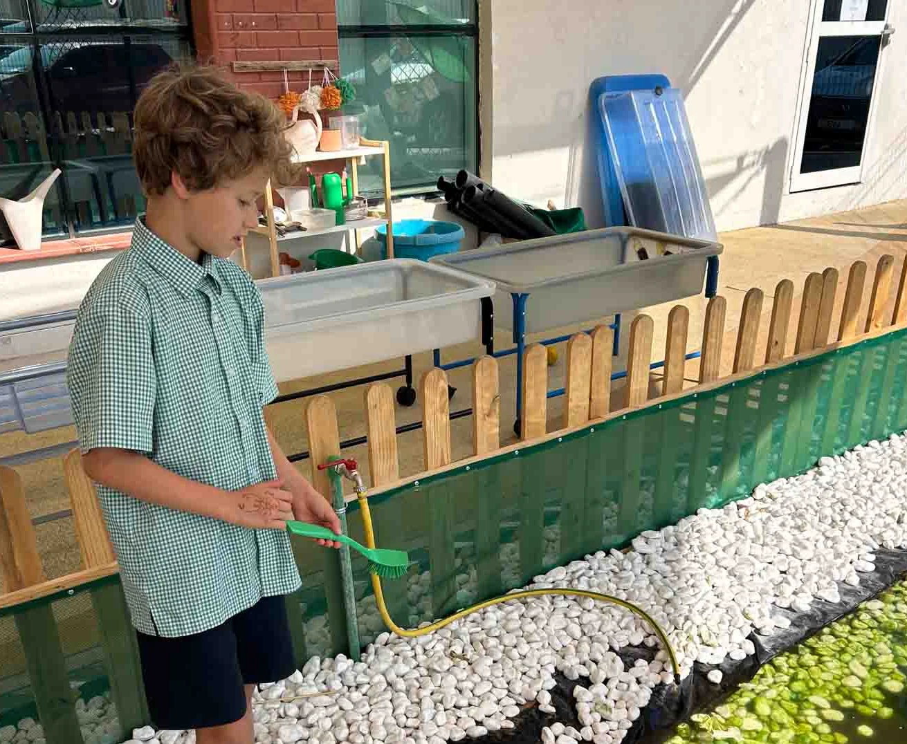 A living classroom on campus